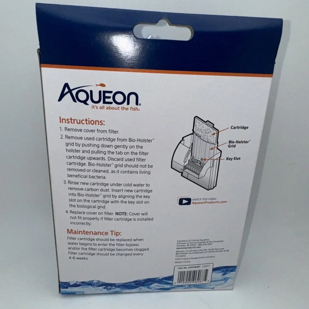 Replacement Filter Cartridges (LARGE) 3 Pack - Aqueon GR52